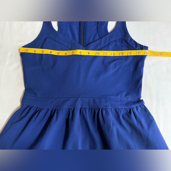 CYNTHIA ROWLEY Blue V-Neck Sleeveless Sundress size M - Picture 11 of 13